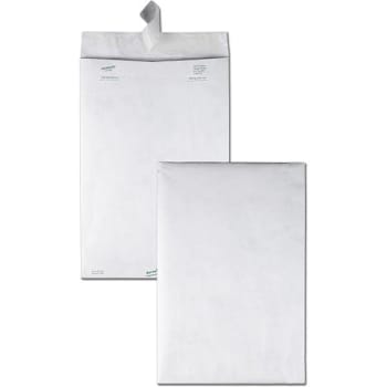 Quality Park Survivor Catalog Tyvek Mailer 10x15" Peel&seal White Package Of 100