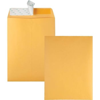 Quality Park Catalog Envelope 6"X9" Self-Sealing Kraft Package Of 100