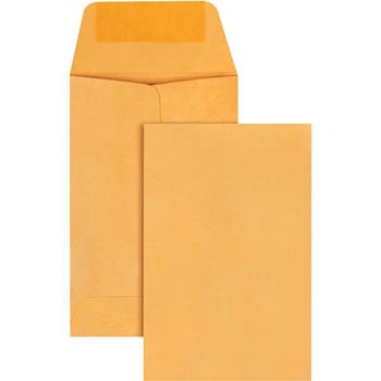 Image for Quality Park #1 Coin Evelope 2.25"X3.5" Gummed Closure Kraft Package Of 500 from HD Supply