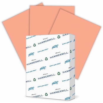 Image for Hammermill Colors Copy Paper 8.5"X11" 20 Lb Basis Weight Salmon Package Of 500 from HD Supply