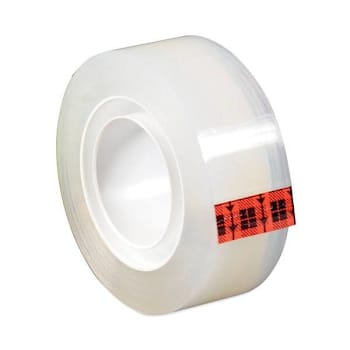 Scotch Transparent Greener Tape 1" Core 0.75"X75 Ft Transparent Package Of 6