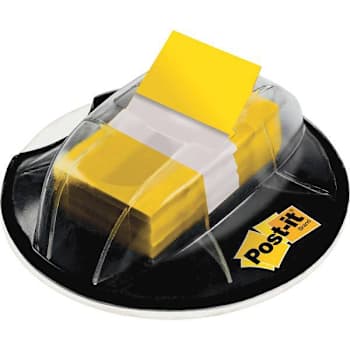 Image for Post-It Flags With Desk Grip Dispenser 1"X1.75" Yellow Package Of 200 from HD Supply
