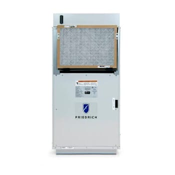 Friedrich 24,000 BTU 230v Vert-I-Pak Ac,hp/7.5kw Elec.heater,r-32 Refrigerant