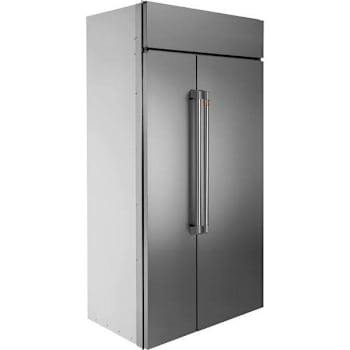Image for Café 25.1 Cu. Ft. Side-By-Side SmartHQ Refrigerator With Ice Maker, Stainless Steel from HD Supply
