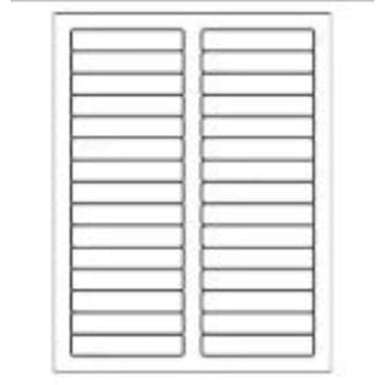 Image for Avery Trueblock File Folder Label-Sure Feed Tech 0.66x3.44 White Package Of 60 from HD Supply