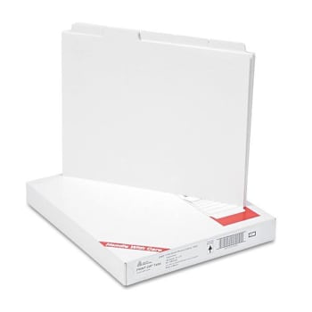 Image for Avery Customizable Print-On Divider-Xerox 5090 Copiers 5-Tab White Package Of 30 from HD Supply