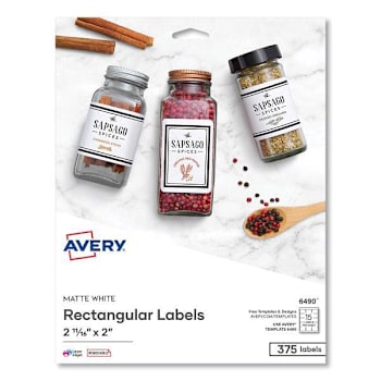 Image for Avery Laser/Inkjet 3.5" Diskette Labels White Package Of 25 from HD Supply
