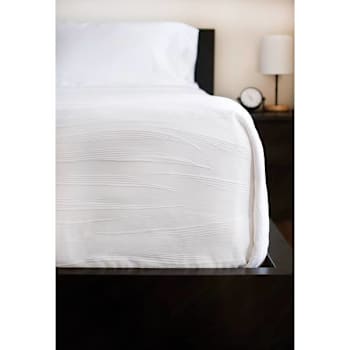 Image for Bokser Best Western Top Sheet Ocean Ripple Texture Queen 94x96" Case Of 12 from HD Supply