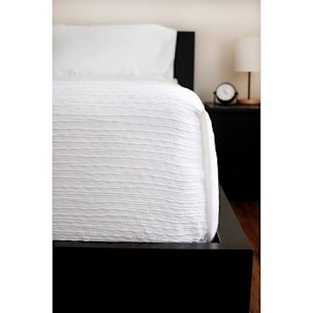 Image for Bokser Best Western Top Sheet Bubble Pattern King 108x96" Case Of 12 from HD Supply