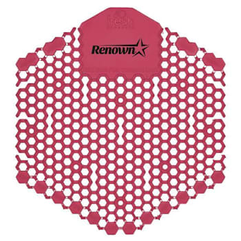 Renown Wave 3d Spiced Apply Urinal Screen Package Of 10