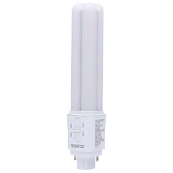 Image for SATCO LED Pl, G24D Base, Type B, 4 CCT Selectable, 120-277 Volt, 9 Watt from HD Supply