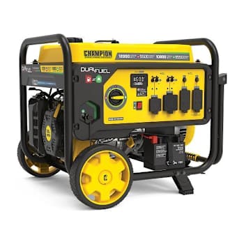 Image for Champion Power Equipment 9500w Elec Start Dual Fuel Portable Generator,co Shield from HD Supply