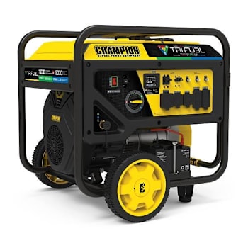 Image for Champion Power Equipment 12000w Elec Start Tri Fuel Portable Generator,co Shield from HD Supply