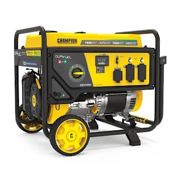 Image for Champion Power Equipment 6250 W Dual Fuel Portable Generator With CO Shield from HD Supply