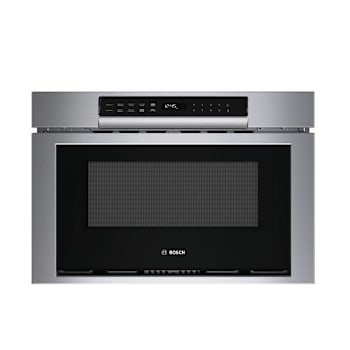 Bosch 800 Series 24 In. 1.2 Cu. Ft. Built-In Microwave Drawer In Stainless Steel