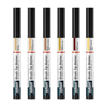 Mohawk Finishing Products Brush Tip Marker, Assortment #3, Package Of 6
