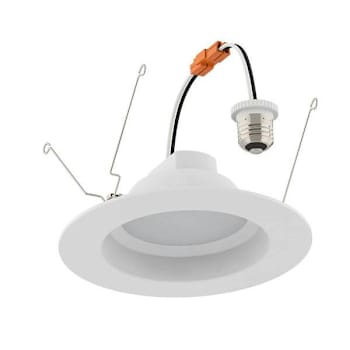 Sylvania 5" And 6" LED Retrofit Downlight, Medium Base, 2700k, 8 Watts, White