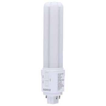 SATCO LED Pl, G24Q Base, Type A/B, 3 CCT Selectable, 120-277 Volt, 9.5 Watt
