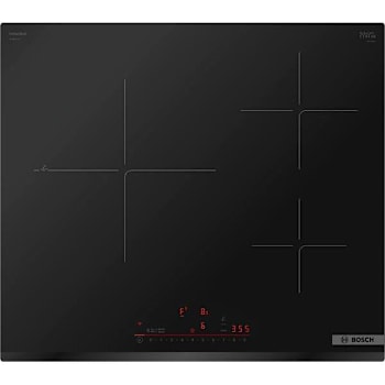 Bosch 800 Series 24 In. Induction Cooktop In Black With 3 Elements