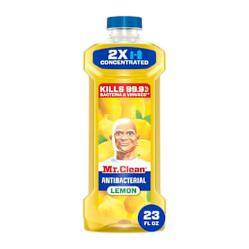 Image for Mr. Clean Antibacterial Multi-Surface Cleaner, Lemon Scent, 23 Oz, Case Of 6 from HD Supply