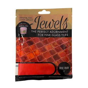 Image for The Tile Doctor Crystal Evo Glass Grout Jewels, True Ruby, 75 Grams from HD Supply