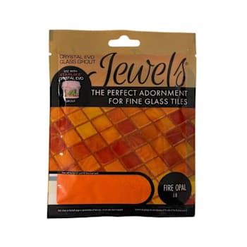 Image for The Tile Doctor Crystal Evo Glass Grout Jewels, Fire Opal, 75 Grams from HD Supply