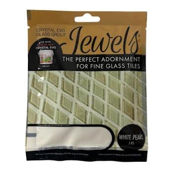 Image for The Tile Doctor Crystal Evo Glass Grout Jewels, White Pearl, 75 Grams from HD Supply