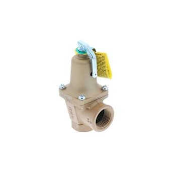 Image for Watts 3/4" Boiler Pressure Relief Valve W/ Flood Sensor 50 PSI from HD Supply