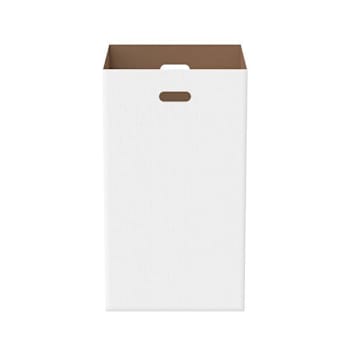 Image for Gritt Commercial 40 Gallon Corrugated Cardboard Trash/Recycling Package Of 10 from HD Supply