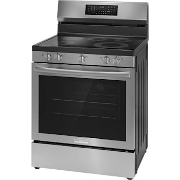 Image for Frigidaire Gallery 30" 5.3 Cu. Ft. 5-Burner Element Freestanding Electric Range With Total Convection And No Preheat, Stainless from HD Supply
