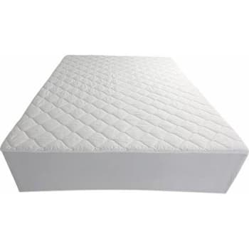 Cotton Bay Select Cvc Queen Mattress Pad Fitted 60"X80" Case Of 10