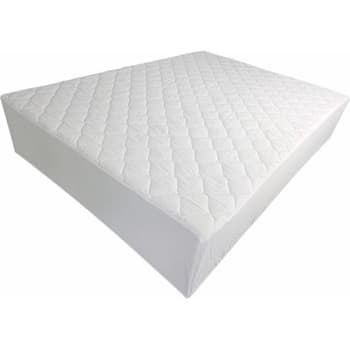 Cotton Bay Select Cvc King Mattress Pad Fitted 76"X80" Case Of 8