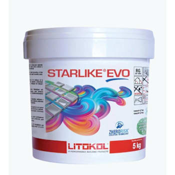 The Tile Doctor Starlike Evo 5.5 Lb Grout - Grigio Perla 110 2.5kg-5.5lb