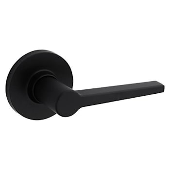 Kwikset Daylon Matte Black Hall/Closet Passage Door Lever
