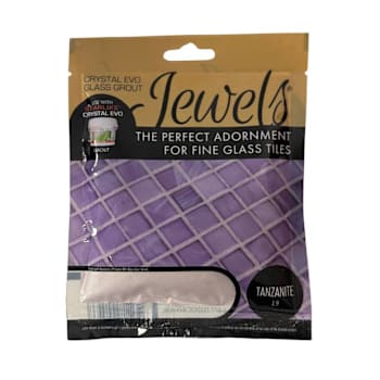 Image for The Tile Doctor Crystal Evo Glass Grout Jewels, Tanzanite, 75 Grams from HD Supply