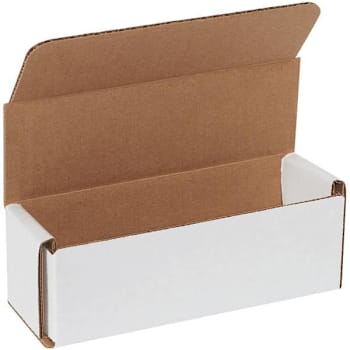 Box Partners 6 X 2 X 2" White Corrugated Mailers Package Of 50