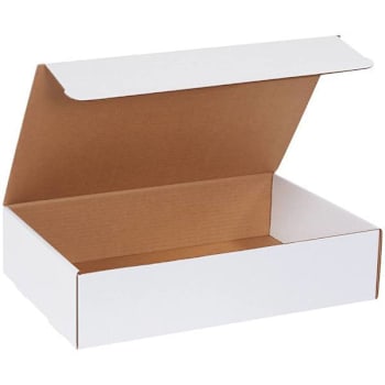 Image for Box Partners 17 1/8 X 11 1/8 X 4" White Literature Mailers Package Of 50 from HD Supply