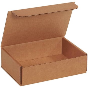 Box Partners 8 X 5 X 2" Kraft Corrugated Mailers Package Of 50