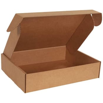 Box Partners 18 X 14 X 4" Kraft Deluxe Literature Mailer Package Of 25