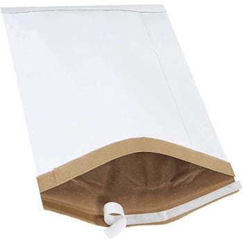 Box Partners 14 1/4 X 20" White #7 Self-Seal Padded Mailers Case Of 50