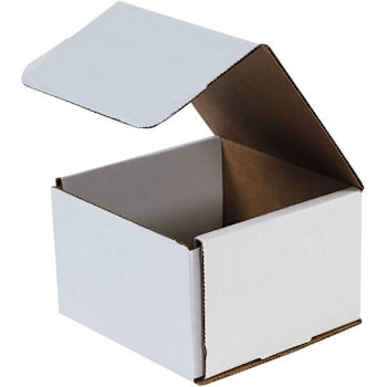 Image for Box Partners 6 X 6 X 4" White Corrugated Mailers Package Of 50 from HD Supply