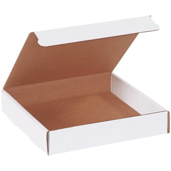 Image for Box Partners 7 3/8x7 3/8x1 3/8" White Literature Mailers Package Of 50 from HD Supply