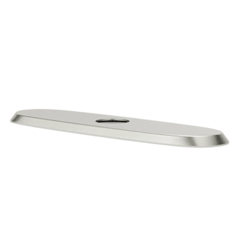 Image for Pfirster Series Pulldown Kitchen Faucet Deckplate In Stainless Steel from HD Supply