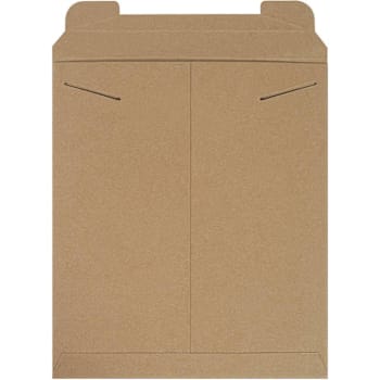 Box Partners 12 3/4x15" Kraft Stayflats?® Mailers Case Of 100