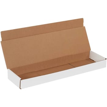 Image for Box Partners 22x6x2" White Corrugated Mailers Package Of 50 from HD Supply