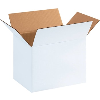 Box Partners 11 3/4x8 3/4x8 3/4" White Corrugated Boxes Package Of 25