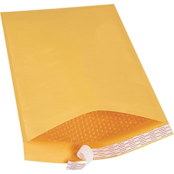 Box Partners 12 1/2x19" Kraft #6 Self-Seal Bubble Mailers Case Of 50