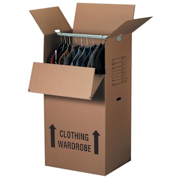 Box Partners 24x20x46" Wardrobe Boxes Package Of 5