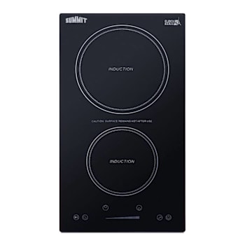 Image for Summit Appliance 1800w 115v 12" W 2-Zone Built-In Induction Cooktop from HD Supply