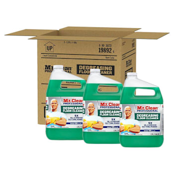 Image for Mr. Clean Degreasing Floor Cleaner, 1 Gal Bottle, Case Of 3 from HD Supply